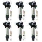 6X Ignition Coil & 6X Iridium Spark Plug OEM For Cadillac GMC Chevy Buick UF569