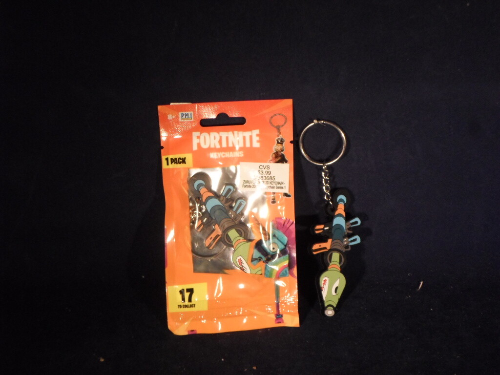 フォートナイト　スクイーズ Fortnite Keychains by ZURU Series 1 2d Rubber Style for sale
