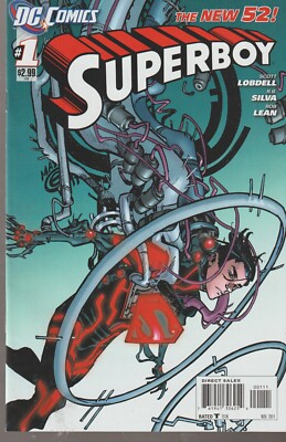 DC COMICS SUPERBOY #1 (2011) NEW 52 1ST PRINT VF