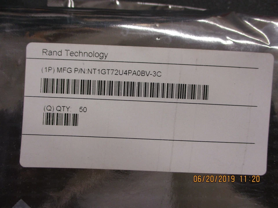 NANYA - NT1GT72U4PA0BV-3C - 1GB, 667MHZ, PC2-5300, UnbUffered ECC, DDR2 Dimm Mem - Image 3 of 4