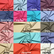 Ponte de Roma Nylon Viscose 270 GSM Knit Fabric Stretch Dress Fabric