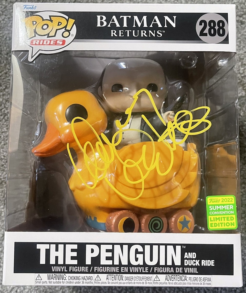 DANNY DEVITO SIGNED BATMAN RETURNS THE PENGUIN FUNKO POP LIMITED