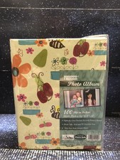 Beige Pioneer Memory Book for Scrapbooking Stickers Borders Sheets More 20 page