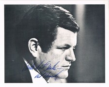 USA Ted Kennedy 1932-2009 genuine autograph signed photo 8