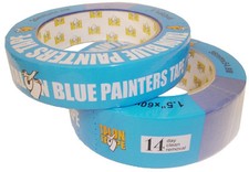 10 Rolls Blue Painters Masking Tape - Talon Tape: 1 INCH x 60 yds
