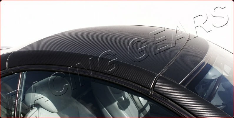 Para Acura Honda 72" x 50" Flexible Fibra de Carbono Vinilo Envoltura Rollo Hoja Calcomanía Foto 4 de 4