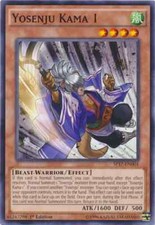YuGiOh Yosenju Kama 1 - SP17-EN004 - 1st Edition Starfoil Rare Mint/NM X1