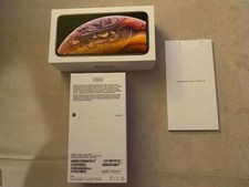 Apple iPhone Xs Gold 256GB empty Box