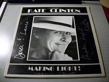 Making Light Kate Clinton~AUTOGRAPHED~1982 Feminist Humor Lesbian LGBT Comedy