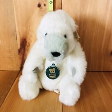 RARE Vintage 1980 Dakin 8  PILLOW PETS Polar Bear w/ Plastic Dakin Hang Tag 12