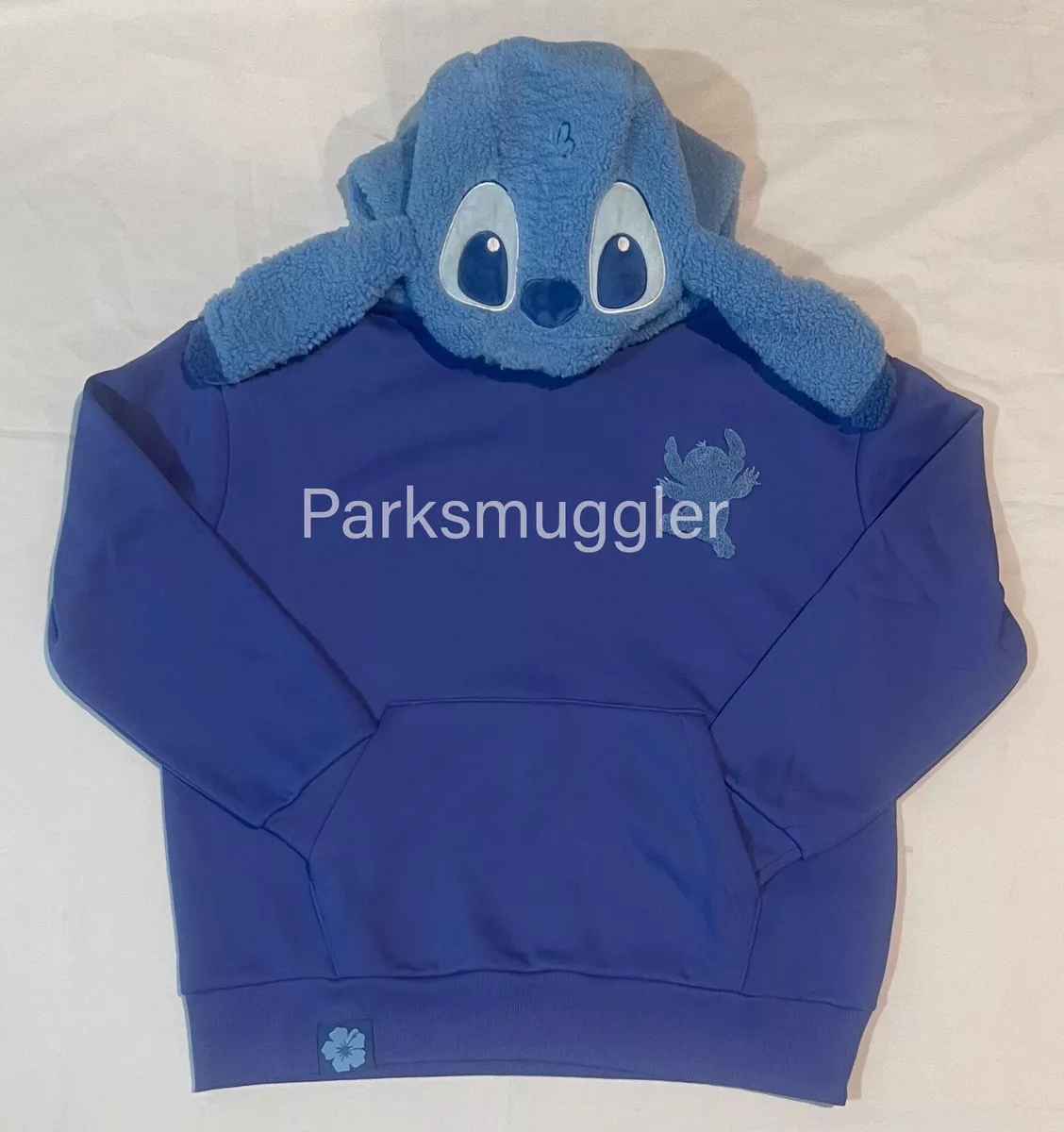 Stitch fluffy hoodie sale