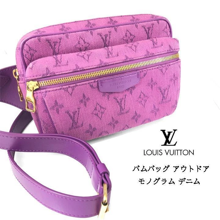 Louis Vuitton Monogram Denim Outdoor Bumbag