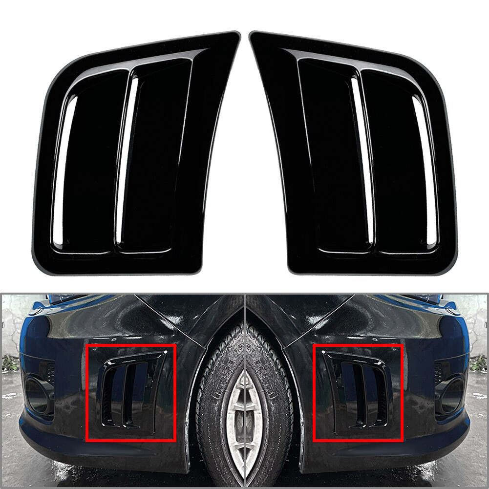 Front Bumper Side Air Vent Cover For Subaru Impreza WRX STI 5 Doors Wagon Glossy