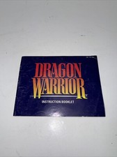Dragon Warrior Nintendo NES Authentic Instruc...