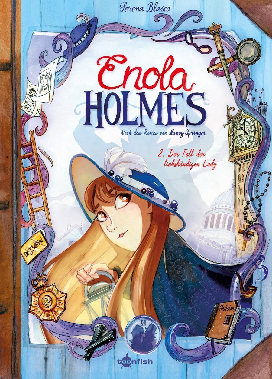 Thumbnail - Enola Holmes (comic). Band 2 | Serena Blasco (u. A.) | Buch | 64 S. |