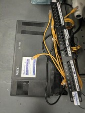 NEC SL1100 Telecom Systemcare unit and approx 12no 12 button system phones