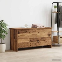 Aufbewahrungstruhe Altholz 100 X 40 X 50 Cm Holzwerkstoff
