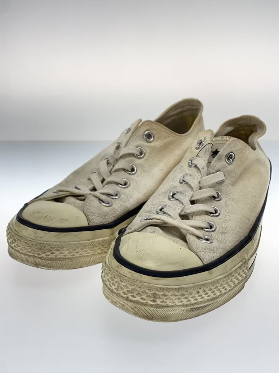 Converse Low-Cut Sneakers/Us8/Wht/Canvas/Made In Japan// BAO56 thumbnail 2