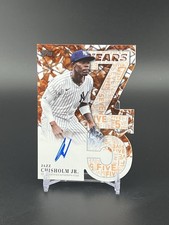 🔥Jazz Chisholm Jr. 2026 Topps 75 Years Of Topps Die-Cut Auto ORANGE /25 Yankees