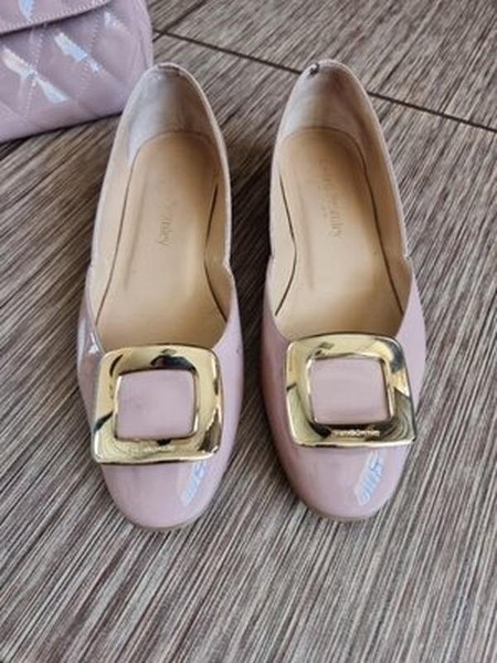 Women Russell & Bromley Heels Pink Leather 37.5