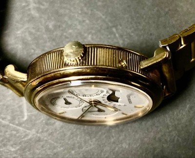 Eberhard レカンティエーム コンプリート カレンダー ムーンフェイズ Eberhard Les Quantiemes 36011 Moonphase Complete Calendar Gold