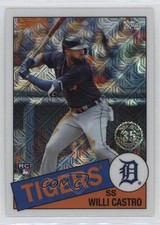 2020 Update Silver Pack 1985 Topps Chrome Baseball Willi Castro #CPC-24 10u3