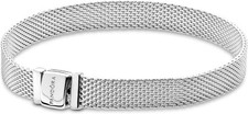 Genuine PANDORA Silver Reflexions Mesh Bracelet 16cm S925