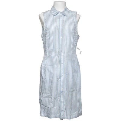 H&M, Blusenkleid, Größe: 42, Blau/Weiß, Streifen, Damen #lrG