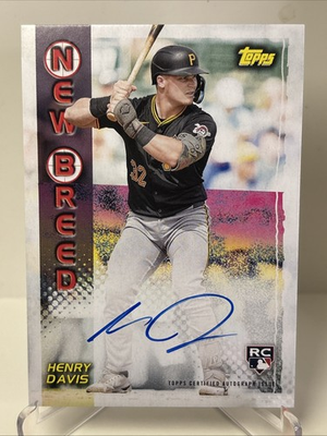 #ad 2024 Topps Archives 1999 New Breed Henry Davis Auto #NBA HD Pirates $7.15