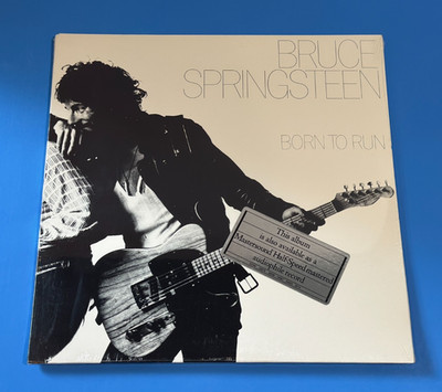 Bruce Springsteen Born To Run Vinyl LP 1982 Columbia JC 33795 SEALED early press