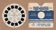Vintage View-Master reel 641 Santiago, Chile 1946