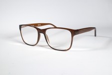 Seen Eyeglasses SNOU5002 Unisex Brown NN00 Full Rim Plastic Glasses Frames 55 mm