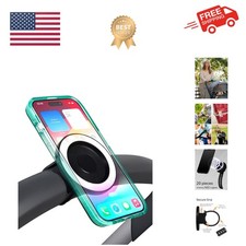 Universal Magnetic Phone Mount for Strollers - Secure Grip & MagSafe Compatible