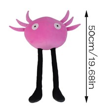 50cm KinitoPet Kinito Plush Toy Kawaii Axolotl Stuffed Animal Kids Birthday Gift