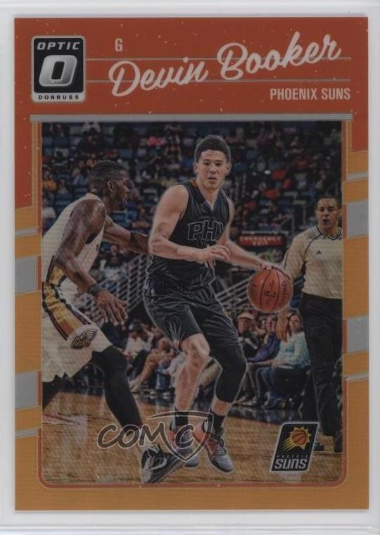2016-17 Panini Donruss Optic Orange Prizm /199 Devin Booker #121
