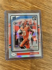 Panini 2024 Donruss Optic Rated Rookie Holo Prizm Erick All #233 Bengals