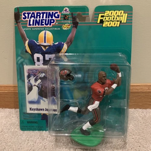 2000 Starting Lineup Football Keyshawn Johnson Hasbro Buccaneers NIB