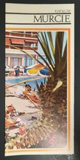 Murcie Espagne Spain Travel Souvenir Pamphlet Booklet Fold Out Map La Mancha