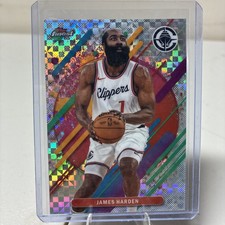 James Harden 2025 Topps Finest #278 Rare XFRACTOR