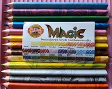 Koh-I-Noor Magic Jumbo Triangular Coloured Pencil 13 Pack