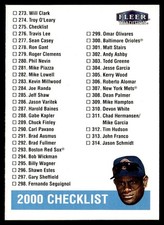 2000 Fleer Tradition Sammy Sosa Chicago Cubs #275