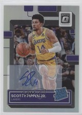 2022 Donruss Optic Rated Rookie Holo Prizm Signatures Scotty Pippen Jr Auto 0z9d