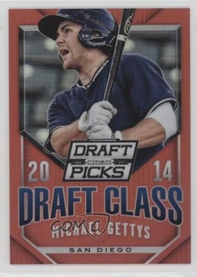 2014 Panini Prizm Perennial Draft Picks Class Red 56/100 Michael Gettys #49 e5r