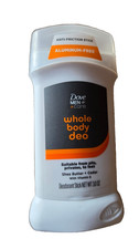 Dove Men+Care Whole Body Deodorant Shea Butter Cedar Anti Friction Stick 3.0 oz