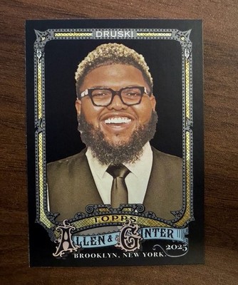 2025 Topps Allen & Ginter X Druski #204 Black Border Base Card Comedian