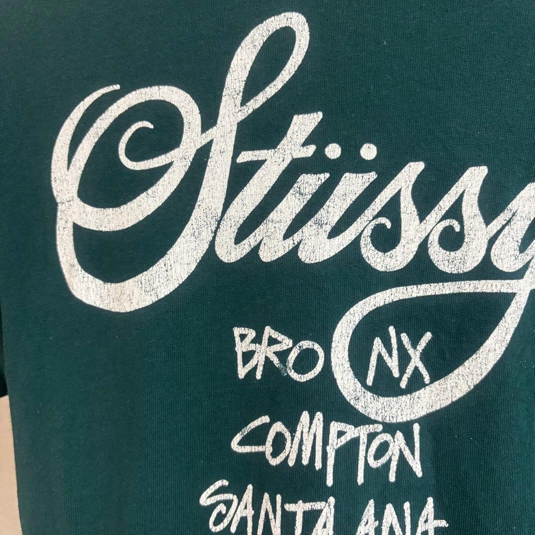 Stussy Stussy Rare Color T-shirt L Dark Green World Tour thumbnail 9