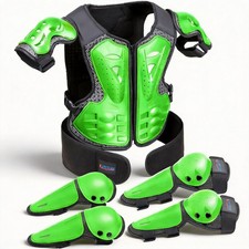 Kids Dirt Bike Gear,Motorcycle Armor Vest Suit for Motocross ATV MTB,Elbow Kn...