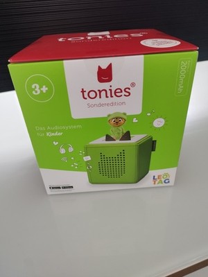 Neu OVP Toniebox Sonderedition Leo Tag Grün Giftgrün Tonie Box 