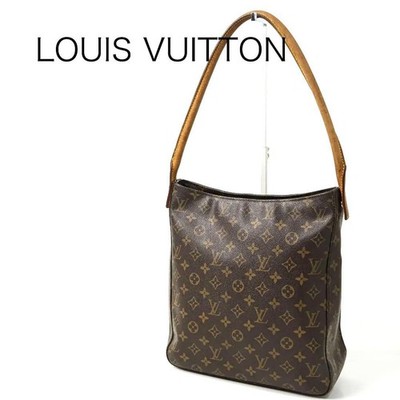 Louis Vuitton Looping GM Monogram Shoulder Handbag From Japan