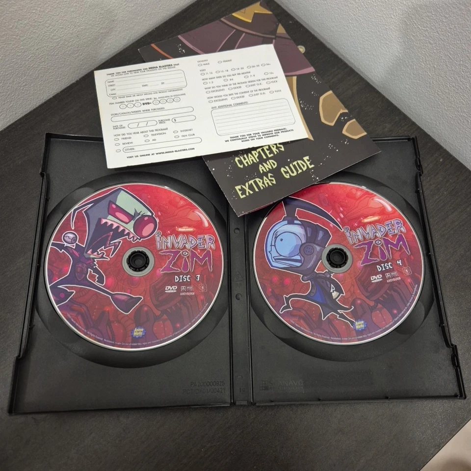 Invader Zim Volume 2 & 3 DVD | Region 1 NTSC - Image 4 of 4